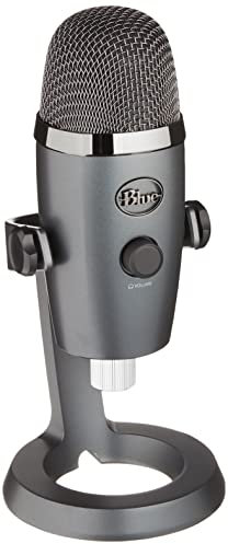 Blue Yeti Nano Premium USB Mic for Recording and Streaming – Shadow Gray