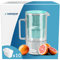 Wessper Carafe Filtrante en Verre avec dix Filtres pour Carafes, Compatibles avec Brita Maxtra, Brita Maxtra+, Grande capacité 3 L, Kit Carafe + 10 cartouches- Menthe