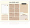 Clever Gadgets Wochenplaner Block A4 (50 Blatt) im Pinnwand Design | ohne festes Datum | Schreibtischunterlage | To-Do-Liste | mit praktischen Notizfeldern | Weekly Planner | gedruckt in Deutschland