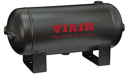VIAIR 1,5 Gallonen Tank (sechs 0,6 cm NPT-Anschlüsse, 200 PSI bewertet)