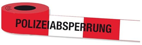PAINT IT EASY NEU Polizei-Absperrband, 10 m
