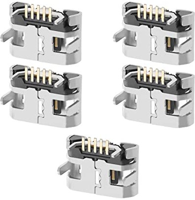 ECSiNG 5pcs Ports de Charge Micro USB Remplacement Compatible avec Lenovo Tab 2 A10-70F ZA00 Port de Charge Rechange de Connecteur de Station d'accueil Micro USB