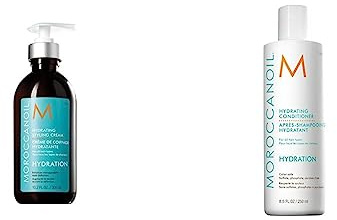 Moroccanoil Feuchtigkeitsspendende Styling Crème, 300ml & Feuchtigkeitsspendender Conditioner, 250 ml (1er Pack)