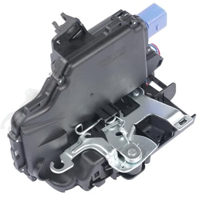 Bisenya Actuador de cerradura de puerta trasera derecha Compatible con 9A4 9A2 9N2 9A6 3B4839016AG 3B4839016AN