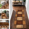 Teppich Läufer Lang Flur Küche rutschfest waschbar Korridor Teppichläufer Orange matten 110X200CM Küchenläufer Modern Abstrakt Schlafzimmer Kinderzimmer Wohnzimmer Meterware Teppichmatten Flurläufer