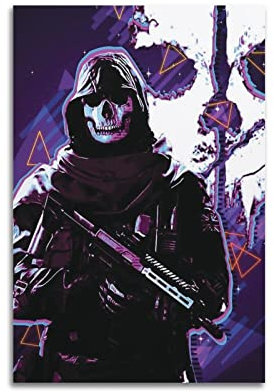 Simon Ghost Riley Poster Simon Ghost Riley Leinwandkunst Poster Bild Modern Büro Familie Schlafzimmer Dekorative Poster Geschenk Wanddekoration Gemälde Poster 30 x 45 cm