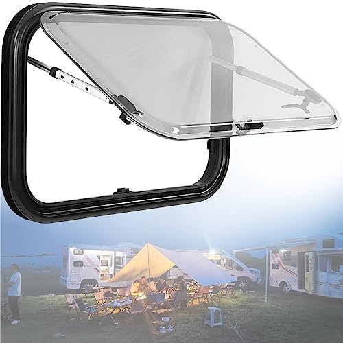 Caravan Ventilation Fans,Waterproof roof Fan, RV roof Fan, Roof Vent Extractor Fan for Caravan Camper,RV roof Bracket Exhaust Fan, Suitable for RV Trailers,70 * 40cm