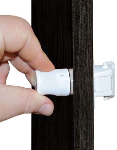 Yankoo Baby Sicherheit Magnetisches Schrankschloss, 10 Schlösser mit 2 Schlüsseln, Kindersicherung Schrank und Schubladen, ohne Bohren und Schrauben, Kindersicherung Schubladen