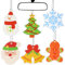 Duftbaum Auto Weihnachten x6, Lufterfrischer Duftbaum, Duftanhänger Auto, Car Air Freshener, Duftanhänger 6 Düft Palo Santo, Kokosnuss, Mandarine-Orange, Feige, Insel-Erinnerungen, Verschneiter Winter
