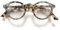LONDON MOLE® „Graduate“-Lesebrille – coole runde Brille für Männer und Frauen, entworfen für Stil, Komfort und Haltbarkeit – glänzendes blasses Schildpatt – Vergrößerung +2.0