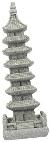FUNOMOCYA Ornamento Bonsai in Miniatura A Forma Di Pagoda Da Giardino Artigianato Zen Per La Decorazione Della Casa