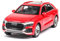 PIPJLCGE Druckgussfahrzeuge Motorfahrzeuge 1:24 for Audi Q8 SUV Miniatur-Reibungskraft-Modellauto, Simulation, Statisches Automodell Aus Legierungsdruckguss Fertiges Modellauto(Size:Red)