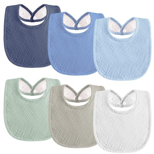 Kewlife gift Lätzchen Baby Dreieckstuch Musselin Halstuch Baby Verstellbare für Junge und Mädchen