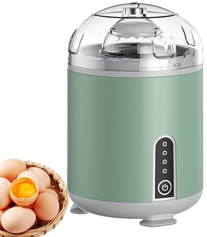 Elektrischer Eierschleuder, Eiweiß- und Eigelbmixer | 2-Gang-Eierschleuder für gekochte goldene Eier,Eigelb-weißer Mixer, Küchenhelfer-Eierschleuder, leise für Eiersandwiches