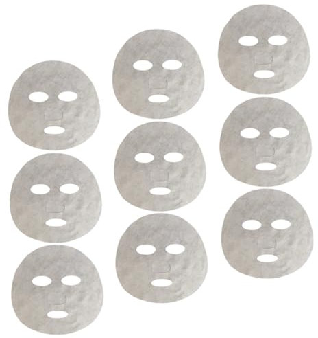 minkissy 1set Mask Cloth Cleaner Eucalyptus Mask Breathable Briefs Paper Paper Facial Mask Compression Mask Fiber Mask Two-color Keycaps Panties Care Mask Pool White Non-woven Fabric 50pcs