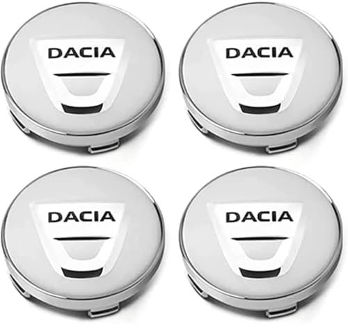 Auto-Radkappen für Dacia Lodgy Logan Mcv 2 Dokker Extreme Nova, wasserdichte und rostfreie Radnabenkappen, Felgenstaubschutz,A