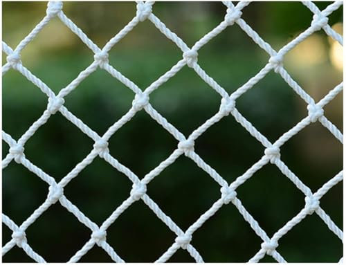 Robusta rete di sicurezza per gatti per finestre del balcone, rete di protezione per bambini, anti-caduta, per arrampicata all'aperto, ringhiera, ringhiera (5 cm, 1 x 5 m)