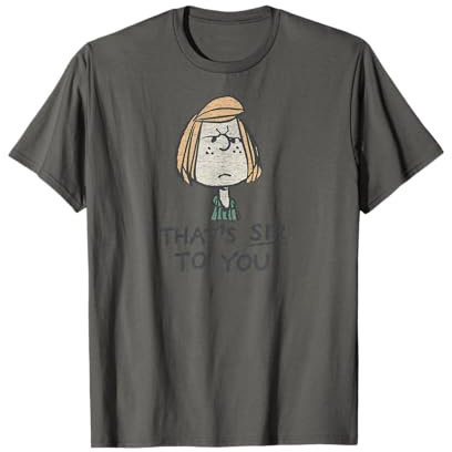 Peppermint Patty Das ist Sir to You T-Shirt