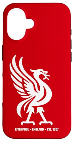 Liverpool England Est. 1207 Colossal Liverbird White Print Case for iPhone 16