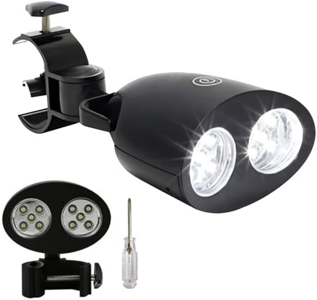 Lampe für Grill und Grill – Lampe mit 360° Rotation | LED-Licht für mechanische Werkstatt und Garage, für Camping, Werkstatt, Garage, Fahrzeug und Haushalt