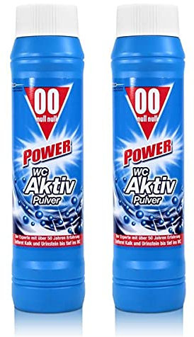 2x 00 Null Null Power WC Aktiv Pulver 1kg