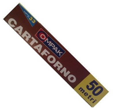 CARTAFORNO METRI 50 LARGHEZZA CM. 33 CART. 6 PEZZI
