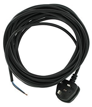 Paxanpax Universal Numatic/Oreck Cable and 13A Plug Assembly, Black, Plastic