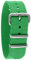 Pacific Time Uhrenarmband Nylon 16 mm bunt atmungsaktiv waschbar Kinder Sport Wechselarmband (grün) 10004