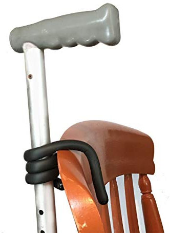 Stick Safe Gehstockhalter, 2 Stück Bänder für einfache und sichere Aufbewahrung von Gehstock Verhindern Sie, dass Ihr Gehstock von Ihrem Stuhl, Ihrem Mobilitätsroller oder überall dort, wo Sie ihn