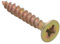 Spectre Advanced Lot de 200 vis à bois multi-usages Jaune zinc passivé 3 x 25 mm