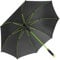 iX-brella XXL Stockschirm Fiberglas Golf Automatik Schwarz - Grün