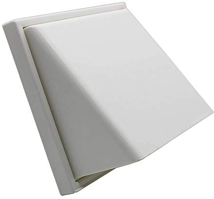 Manrose 1242 White 150mm Round Weather Proof Cowled Wall Outlet | Helps prevent backdraughts, Combatible with Manrose 150mm or Kair System 150 Ducting, SEE OTHER SIZES BELOW