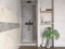 Box doccia Porta doccia anta singola 70 75 80 90 100 ad 1 anta apertura battente pivot altezza 195 cristallo temperato 6 mm (90 (86-91) cm)