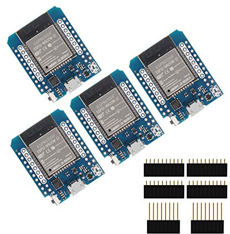 AITRIP 4Stücke ESP32 ESP-32 ESP-WROOM-32 WLAN + Bluetooth Internet of Things Development Board basierend ESP8266 voll funktionsfähig für Arduino
