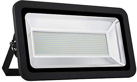 Projecteur LED exterieur 500W, Eclairage Extérieur LED,spot led exterieur IP66 Imperméable, pour terrains de jeux, stades, usines, Parking, garage, jardin (Blanc chaud, 500W)