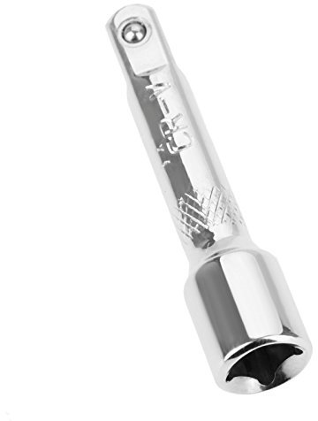 1Pcs 3/8'' Extension Bar, Wobble Socket Extensions, 1/4-Inch, 3/8-Inch and 1/2-Inch Chrome Vanadium Steel with Chrome Plated(150mm)