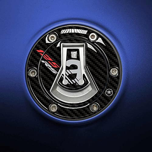 labelbike - 3D Harz Sticker Motorrad Tankdeckelschutz kompatibel mit Aprilia RS 125