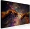 decomonkey Bilder Hände 120x60 cm 1 Teilig Leinwandbilder Bild auf Leinwand Vlies Wandbild Kunstdruck Wanddeko Wand Wohnzimmer Wanddekoration Deko Die Erschaffung Adams Abstrakt Menschen