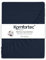 Komfortec Mikrofaser Spannbettlaken 90x200 cm – Weiches Spannbetttuch mit Rundumgummi – Fitted Sheet für Matratzen bis 30 cm – Blau – Oeko-Tex – Pflegeleicht & Hautfreundlich – 90g/m²