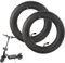 VOLOHAS 85/65-6.5 Innen- Außenreifen Breitere Dickere Elektroroller Ersatzräder für Kugoo G-Booster/KUGOO G2 Pro/HiBoy Titan/Joyor XM900/Navee N65 für Ninebot Mini PRO (2 Gebogener Innenschlauch)