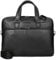 PIQUADRO Cartella in Pelle e Tessuto, Aktentasche aus Leder und Stoff,