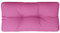 vidaXL Palettenkissen, Kissen für Gartenmöbel Hocker Sofa, Wasserabweisendes Sofakissen, Sitzkissen Palettenpolster Gartenkissen, Rosa Stoff