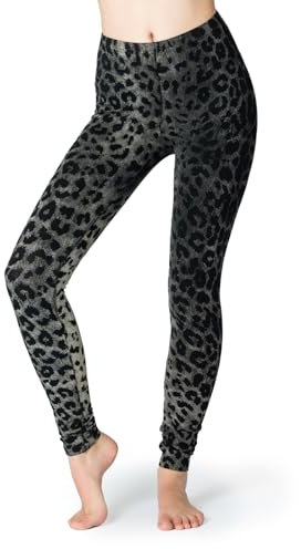 PANASIAM Leggings Leo, Gray, S
