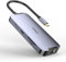 USB C Hub, 8 in 1 USB C to USB Docking Station Compatible con MacBook Pro/Air and More,USB C to HDMI 4K@60Hz Adapter with PD,2 USB 3.0, Data Transfer,SD/TF Card Reader,HDMI and Ethernet Port