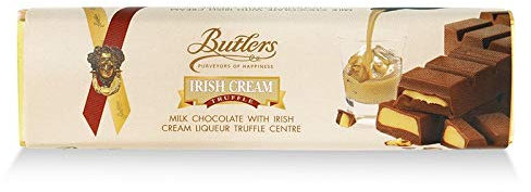 Irische Schokolade mit Irish Cream Trüffelfüllung, 10x75g Vorteilspackung. MHD: 05.02.2026