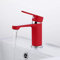 Küchenarmaturen Küchenarmatur Küchenarmatur Rot Sprühfarbe Badezimmer Spüle Wasserhahn Spültischarmatur Messing Wasserhahn aus Warm- und Kaltwasser Spültischarmaturen