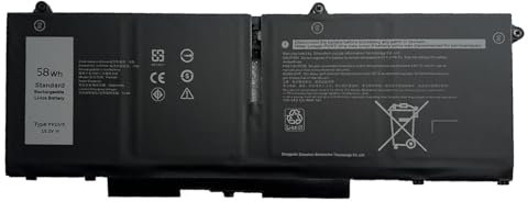 FK0VR Laptop Battery Compatible with Dell Latitude 7530 7430 7330 5530 P133G P134G P135G Latitude5530 2-in-1/7330 2-in-1/7430 2-in-1 Series FKOVR 8H6WD 8P81K 404T8 51R71 HSTNN-UB7A 15.2V 58Wh