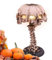 Wpsagek Skelettlampe, Gothic Harz 4 Kopf Schädel Lampe Licht, Harz-Horror-Lampen-Dekoration, gruselige Halloween-Dekorationslichter, Tischlampe für Wohnzimmer, Schlafzimmer