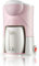 BWCKMTSC Filter Coffee Machine, 0.15 Litres, Reusable, Washable Filter, Keep Warm, anti-drip Function,for Home and Travel (Pink) The New