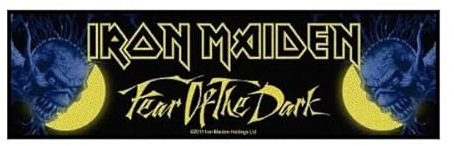 Halle15Clothes - Aufnäher für Kutte - Band Iron Maiden - Fear of the Dark Stripe